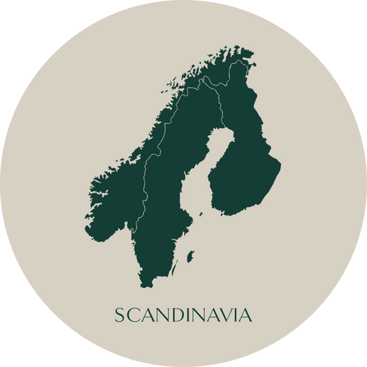 Map of Scandinavia